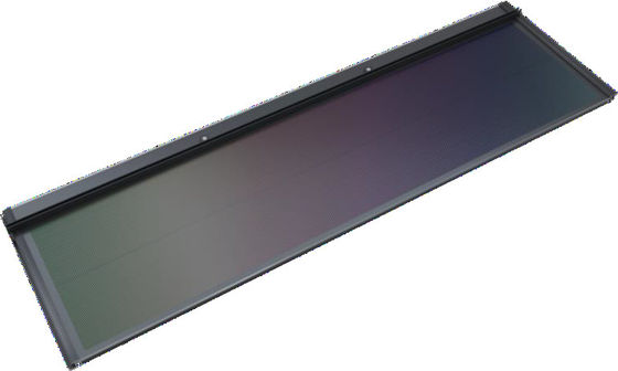 N-TYPE 80W 85w 90W 95W شیشه مستطیل سیاه گرم BIPV کاشی های خورشیدی UL لیست شده نصب آسان گواهی CE