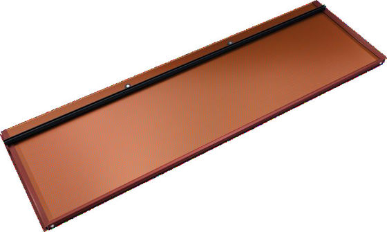 N-TYPE 65W کاشی های خورشیدی مستطیل سیاه BIPV ساخته شده از شیشه ضد آب و هوا
