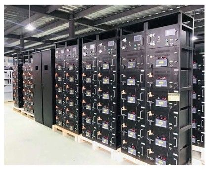 باتری لیتیوم یون ولتاژ بالا 384 ولت با طراحی ماژولار BMS و صفحه نمایش LCD