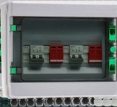 GYPV/2-1 DC Combiner Box 2 In 1 Out 20A/32A حداکثر خروجی سوئیچ جریان با قطعات مدار DC