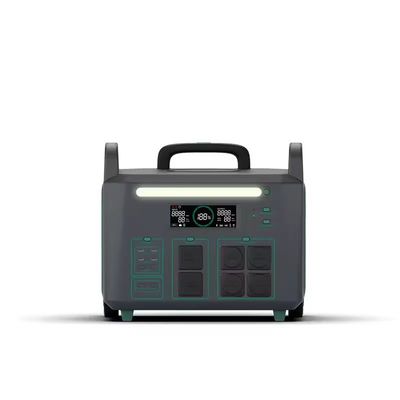ATZ 3600W ایستگاه برق قابل حمل EU چندین خروجی AC و DC 230VAC دو چرخ دستگیره طراحی