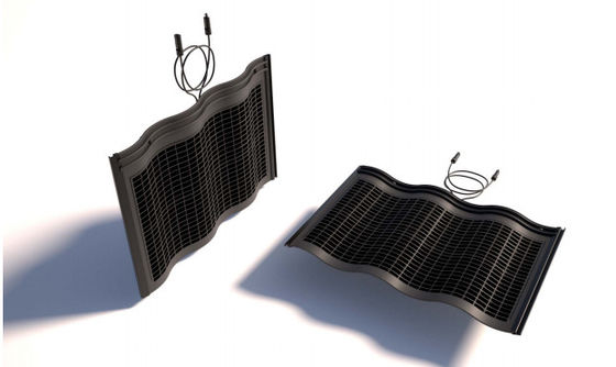 ابعاد بیرونی 723*500*41mm پانل خورشیدی BIPV 40W با شیشه جلو 5mm شیشه پشت