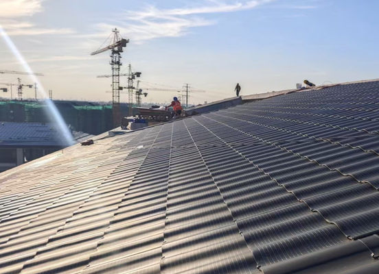 ابعاد بیرونی 723*500*41mm پانل خورشیدی BIPV 40W با شیشه جلو 5mm شیشه پشت