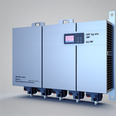 اینورتر هیبریدی 30 کیلووات 480 ولت High-Leg Delta با MPPT دوگانه و خروجی Split-Phase برای کاربردهای صنعتی