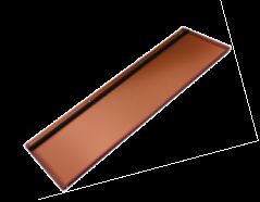 کاشی سقف خورشیدی تک کریستال سیاه سایز بلند - پانل قدرت بالا 105 وات با کارایی 188 وات / متر مربع